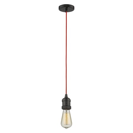 Innovations Lighting One Light Vintage Dimmable Led Mini Pendant 200C-OB-R-LED